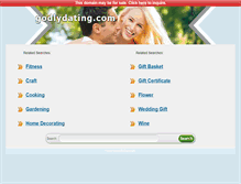 Tablet Screenshot of godlydating.com